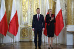 11.11.2018 Warszawa, Zamek Królewski. Uroczystośc wręczenia pośmiertnie Orderów Orła Białego przez Prezydenta RP Andrzeja Dudę. Uwaga!!! Zdjecia pochodzace z oficjalnego serwisu fotograficznego Kancelarii Prezydenta RP moga byc wykorzystywane jedynie w celu ilustrowania materialow, dotyczacych dzialan Prezydenta RP. Jakakolwiek ingerencja w integralnosc zdjecia - w tym kadrowanie czy obrobka graficzna - jest niedozwolona. Wszelkie wykorzystywanie zdjec pochodzacych z oficjalnego serwisu fotograficznego Kancelarii Prezydenta RP w celach komercyjnych lub w materialach o charakterze politycznym jest zabronione.
