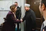 Kolacja ramadanowa w gdańskim meczecie. Obecni byli, prezydent Gdańska Aleksandra Dulkiewicz i wiceprezydent Piotr Grzelak